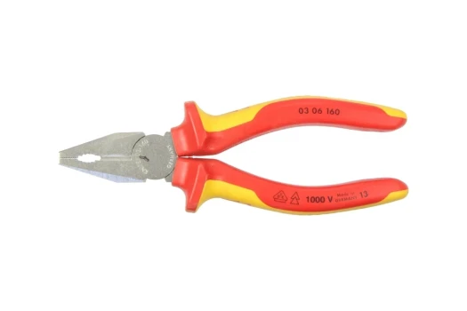 KNIPEX kleště kombinované, VDE do 1000 V, délka 160 mm 101-0306160