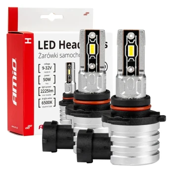 AMiO LED žárovky hlavního svícení HB3 9005/HIR1 9011/H10 H-mini Series  | 03334
