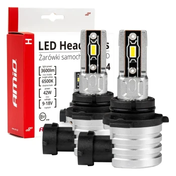 AMiO LED žárovky hlavního svícení HB4 9006 H-mini Series  | 03335