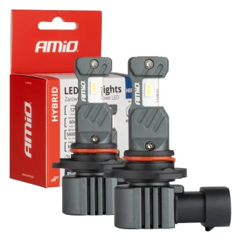 AMiO LED žárovky hlavního svícení Hybrid série HIR2 6000K Canbus 60W  | 04119