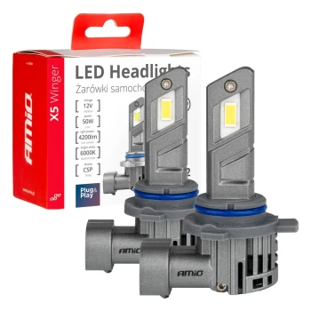 AMiO LED žárovky X5-series WINGER HIR2 6000K max. 50W  | 03950