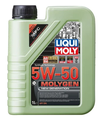 LIQUI MOLY GmbH 21124 Motorový olej molygen new generation 5w-40