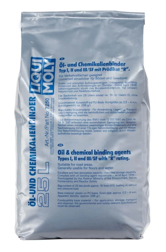 LIQUI MOLY GmbH 7250 Sorpční prostředek na olej