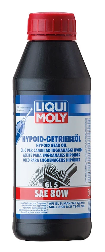 LIQUI MOLY Hypoidní převodový olej sae 80w 1402