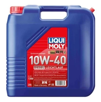 LIQUI MOLY Motorový olej Diesel Leichtlauf 10W-40 20 l  (1388)