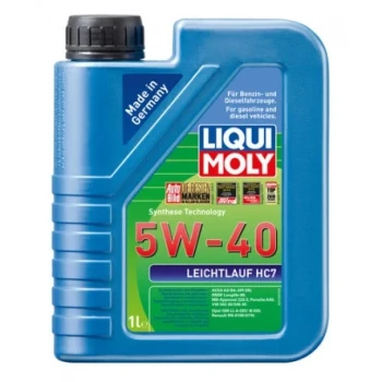 LIQUI MOLY Motorový olej leichtlauf hc7 5w-40 2308