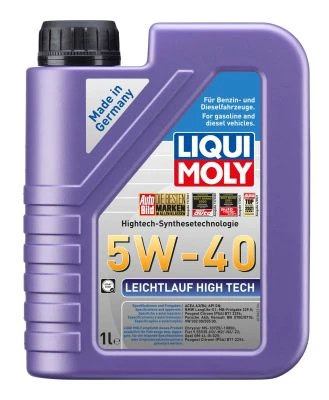 LIQUI MOLY Motorový olej Leichtlauf High Tech 5W-40 1 l  (3863)