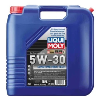 LIQUI MOLY Motorový olej Longtime High Tech 5W-30 20 l  (1138)