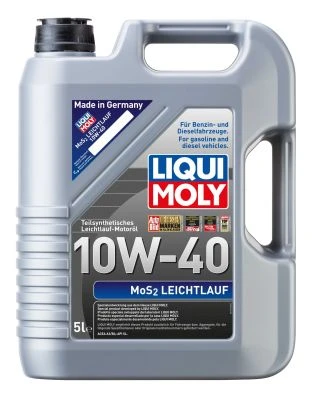 LIQUI MOLY Motorový olej MoS2 Leichtlauf 10W-40 5 l  (2184)