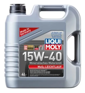 LIQUI MOLY Motorový olej MoS2 Leichtlauf 15W-40 4 l  (2631)