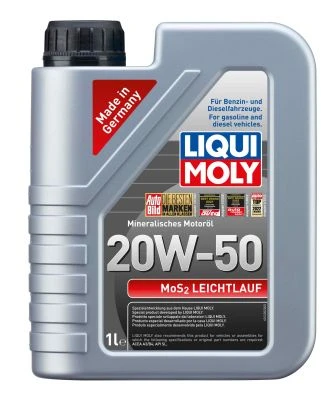 LIQUI MOLY Motorový olej MoS2 Leichtlauf 20W-50 1 l  (1220)