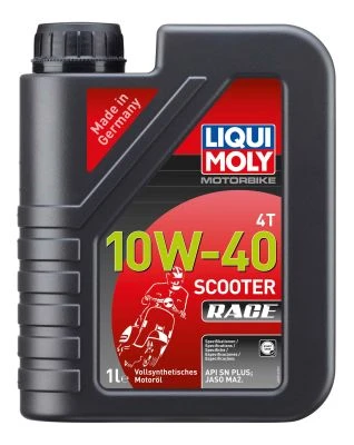 LIQUI MOLY Motorový olej Motorbike 4T 10W-40 Scooter Race 1 l  (20826)