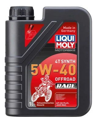 LIQUI MOLY Motorový olej Motorbike 4T Synth 5W-40 Offroad Race 1 l  (3018)