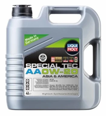 LIQUI MOLY Motorový olej Special Tec AA 0W-20 4 l  (9705)