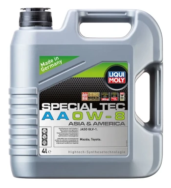 LIQUI MOLY Motorový olej special tec aa 0w-8 4l 21768