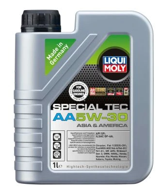 LIQUI MOLY Motorový olej Special Tec AA 5W-30 1 l  (7615)