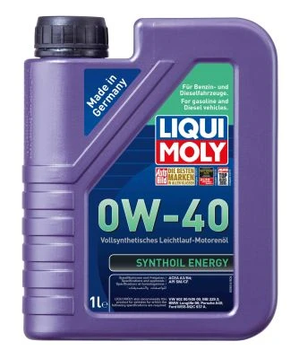 LIQUI MOLY Motorový olej Synthoil Energy 0W-40 1 l  (9514)