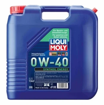 LIQUI MOLY Motorový olej Synthoil Energy 0W-40 20 l  (1362)
