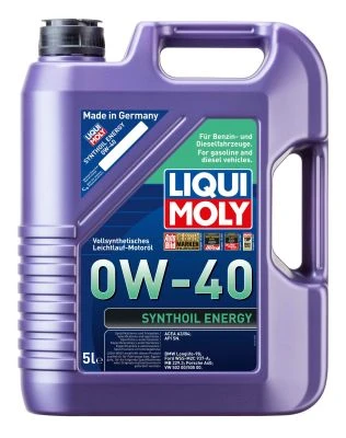 LIQUI MOLY Motorový olej Synthoil Energy 0W-40 5 l  (9515)