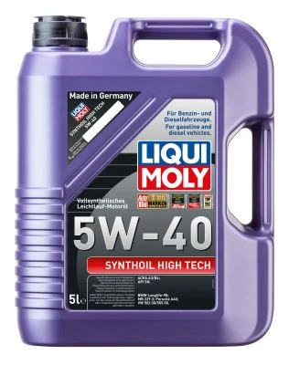 LIQUI MOLY Motorový olej Synthoil High Tech 5W-40 5 l  (1856)