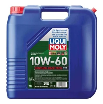 LIQUI MOLY Motorový olej Synthoil Race Tech GT1 10W-60 20 l  (1392)