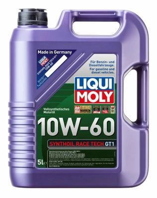 LIQUI MOLY Motorový olej Synthoil Race Tech GT1 10W-60 5 l  (1391)