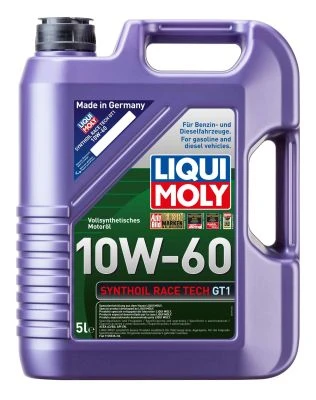 LIQUI MOLY Motorový olej Synthoil Race Tech GT1 10W-60 5 l  (8909)