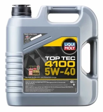 LIQUI MOLY Motorový olej Top Tec 4100 5W-40 4 l  (2195)