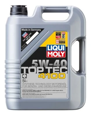 LIQUI MOLY Motorový olej Top Tec 4100 5W-40 5 l  (9511)