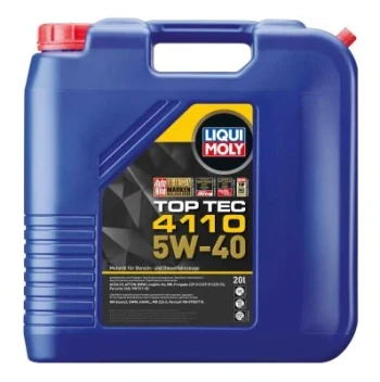 LIQUI MOLY Motorový olej Top Tec 4110 5W-40 20 l  (21480)