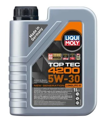 LIQUI MOLY Motorový olej Top Tec 4200 5W-30 New Generation 1 l  (3706)