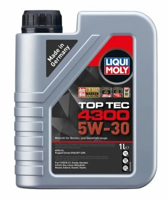 LIQUI MOLY Motorový olej Top Tec 4300 5W-30 1 l  (2323)