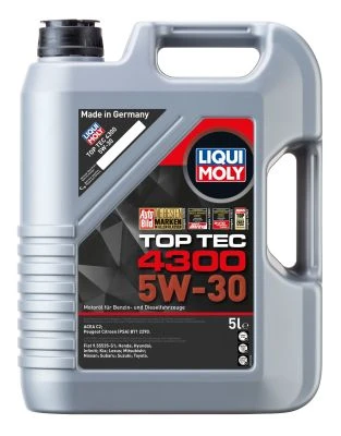 LIQUI MOLY Motorový olej Top Tec 4300 5W-30 5 l  (3741)