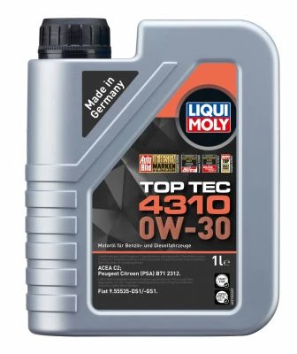 LIQUI MOLY Motorový olej Top Tec 4310 0W-30 1 l  (2361)