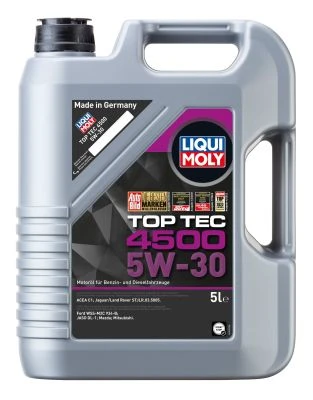 LIQUI MOLY Motorový olej Top Tec 4500 5W-30 5 l  (3729)