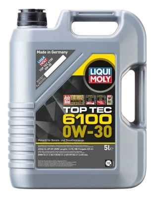 LIQUI MOLY Motorový olej Top Tec 6100 0W-30 5 l  (20779)