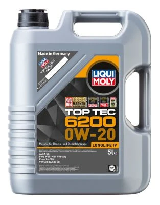 LIQUI MOLY Motorový olej Top Tec 6200 0W-20 5 l  (20789)