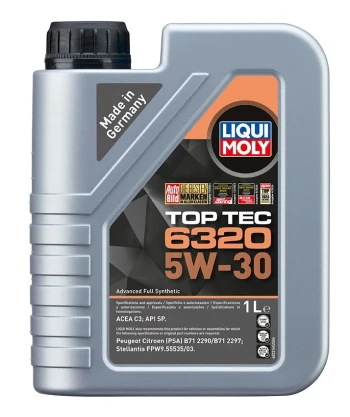 LIQUI MOLY Motorový olej top tec 6320 5w-30 23165