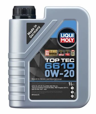 LIQUI MOLY Motorový olej Top Tec 6610 0W-20 1 l  (21660)