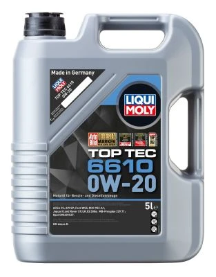 LIQUI MOLY Motorový olej Top Tec 6610 0W-20 5 l  (21662)