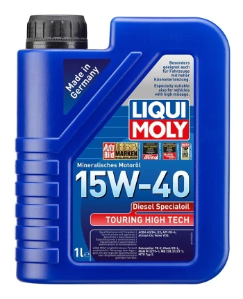 LIQUI MOLY Motorový olej touring high tech diesel 15w-40 1070
