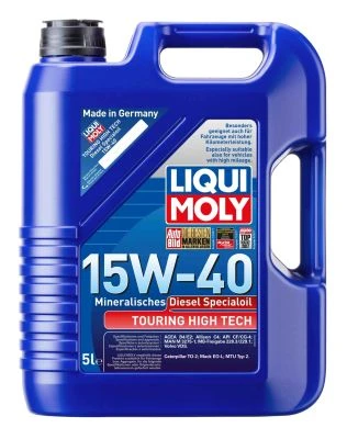 LIQUI MOLY Motorový olej Touring High Tech Diesel Specialoil 15W-40 5 l  (1864)