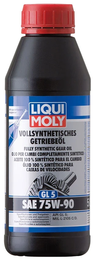 LIQUI MOLY Plně syntetický převodový olej sae 75w-90 1413