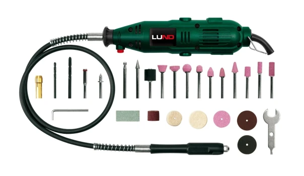 LUND bruska mini 135 W s příslušenstvím | 79314