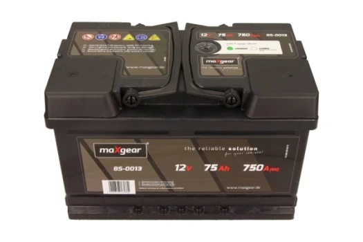 MAXGEAR startovací baterie 75Ah  (85-0013)