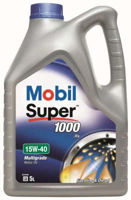 MOBIL Motorový olej MOBIL SUPER 1000 X1 15W-40 5 l  (150867)