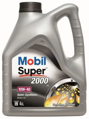 MOBIL Motorový olej MOBIL SUPER 2000 X1 10W-40 4 l  (150865)