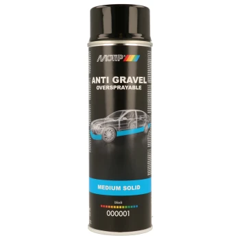 MOTIP Ochrana proti odlétajícímu kamení Stone Chip Spray medium solid black 500 ml  (000001)