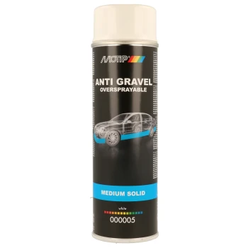 MOTIP Ochrana spodní části karoserie Stone Chip Spray medium solid white 500 ml  (000005)