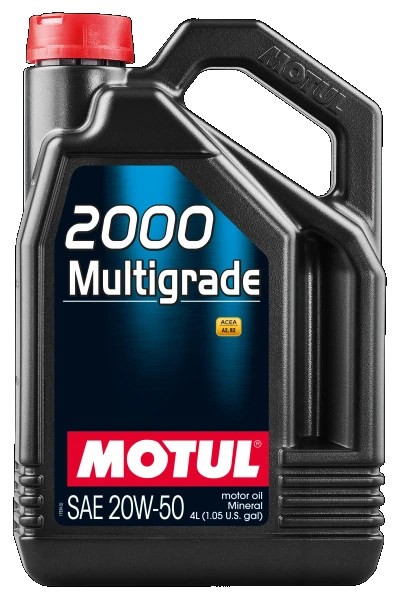 MOTUL Motorový olej 2000 MULTIGRADE 20W-50 4 l  (100310)